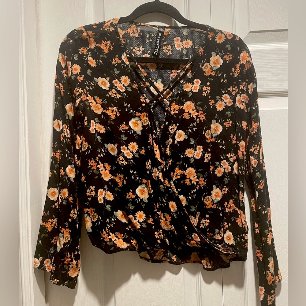 Design Lab Floral Blouse